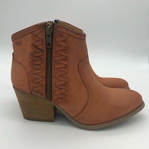 Musse and Cloud 100% Leather Booties NWOT